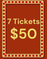 poster for #3 - Seven Ticket Bundle, That's Entertainment Raffle
