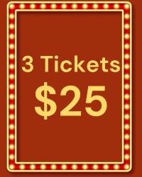 poster for #2 - Three Ticket Bundle, That's Entertainment! Raffle